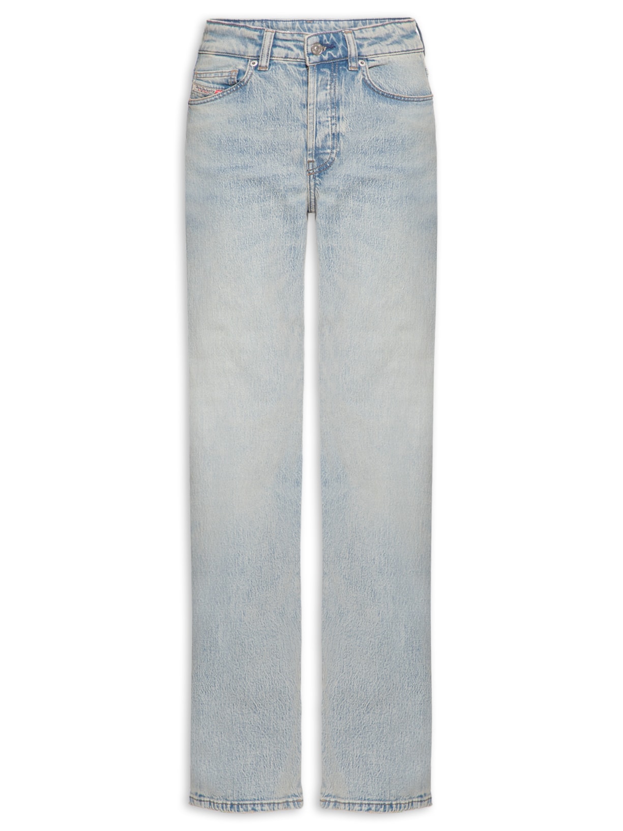 Calça Feminina 1971 D-Sent L.32 Trousers Azul Diesel