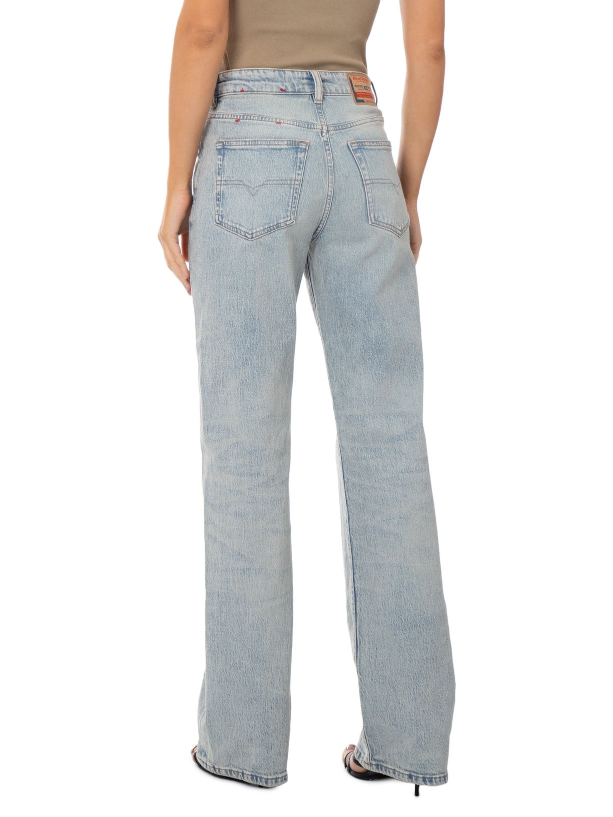 Calça Feminina 1971 D-Sent L.32 Trousers Azul Diesel