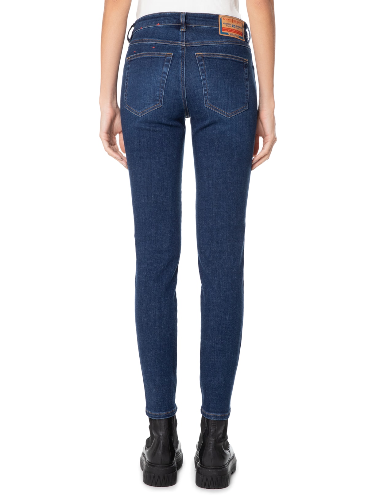Calça Feminina 2015 Babhila Blue Denim Diesel Azul