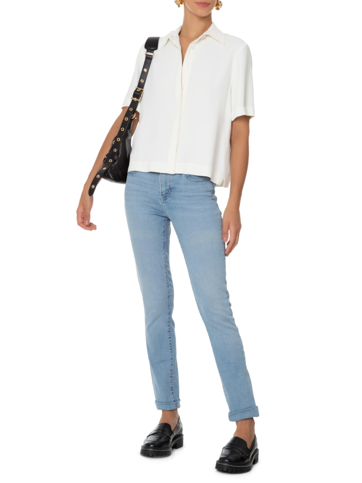 Calça Feminina 311 Shaping Skinny Azul Levi's