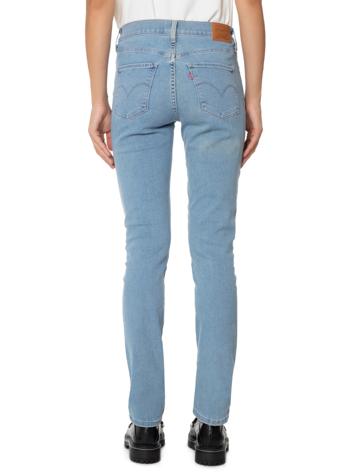 Calça Feminina 311 Shaping Skinny Azul Levi's