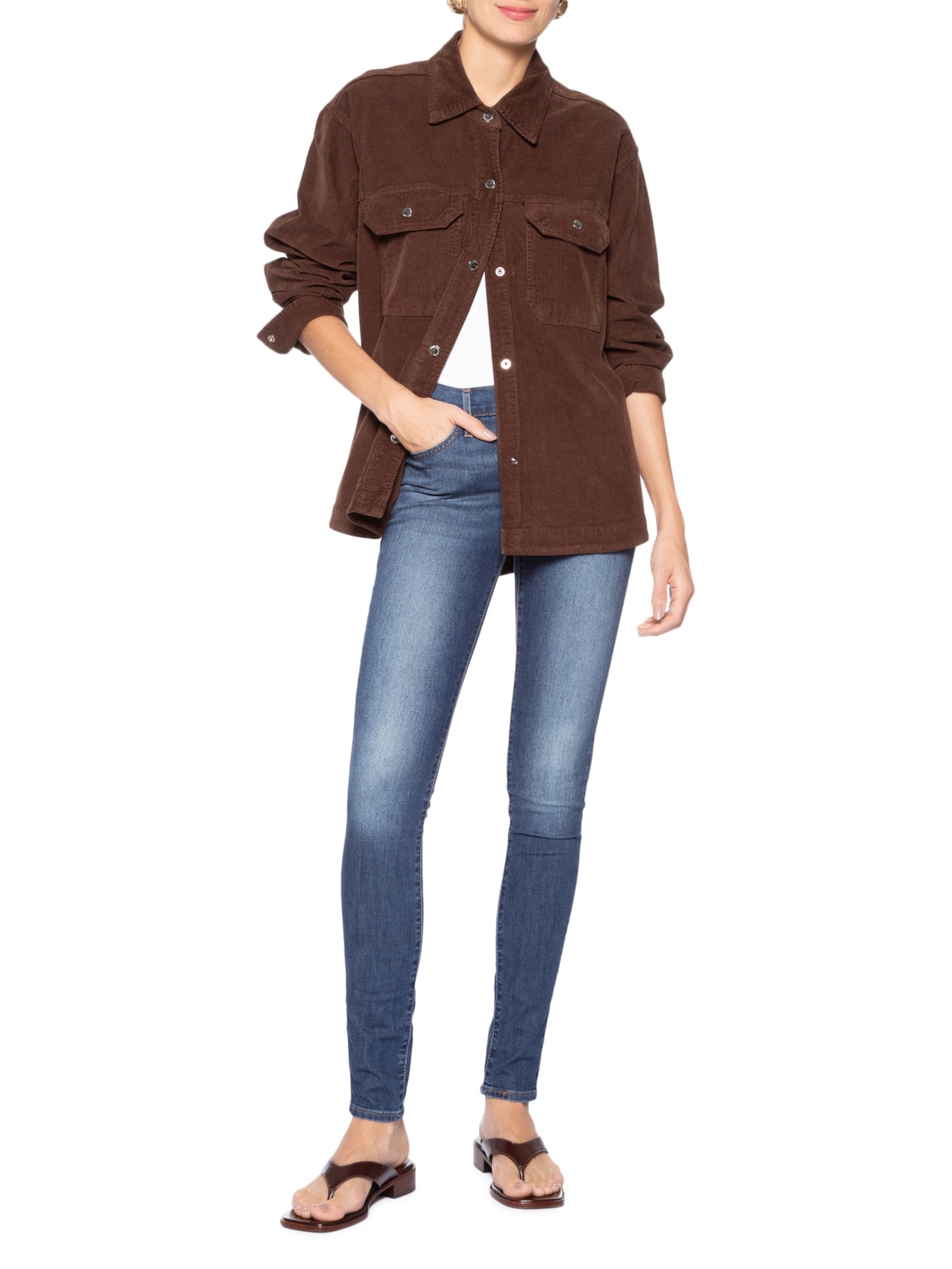 Calça Feminina 311 Shaping Skinny Azul Levi's