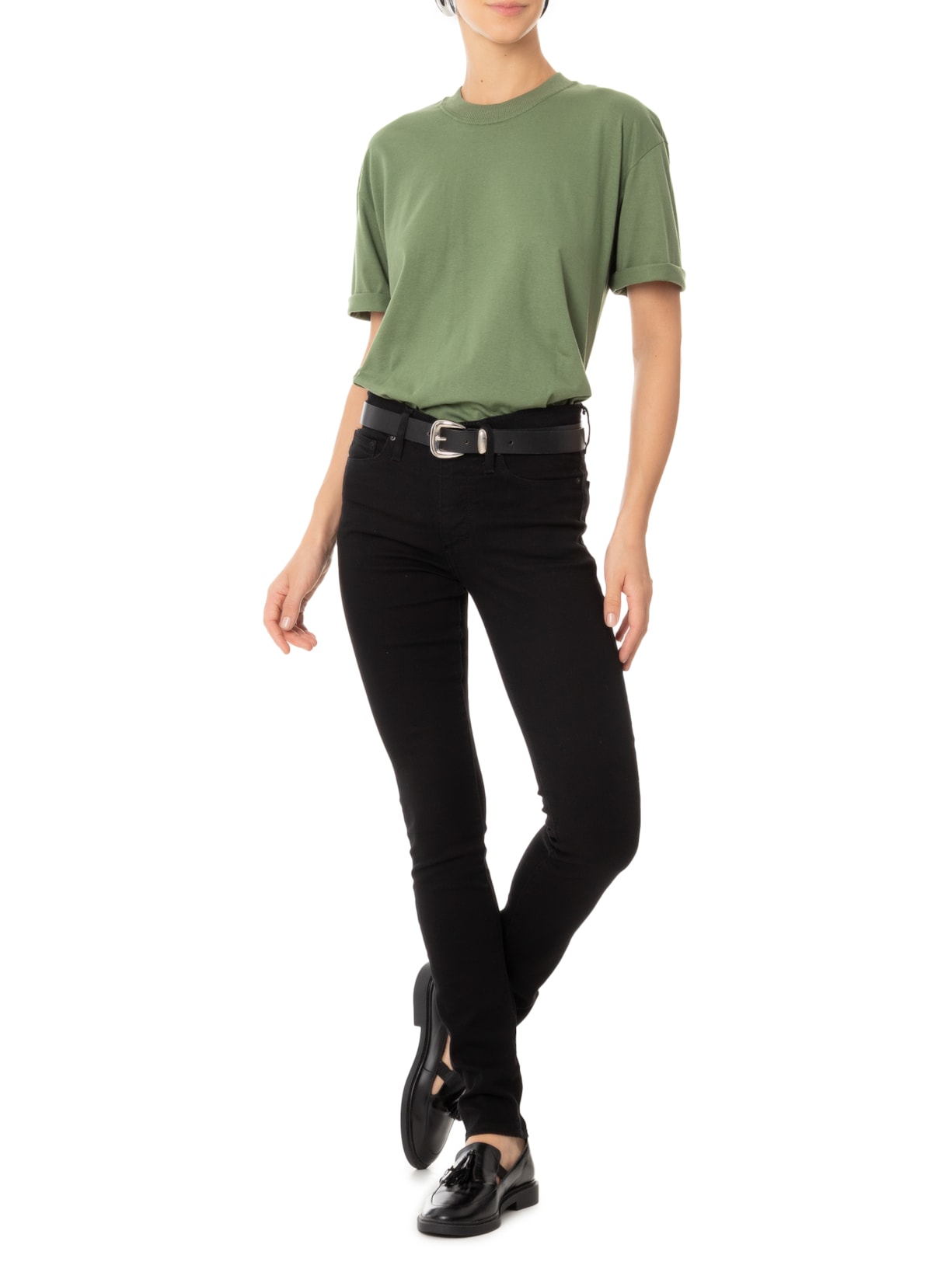 Calça Feminina 311 Shaping Skinny Preto Levi's