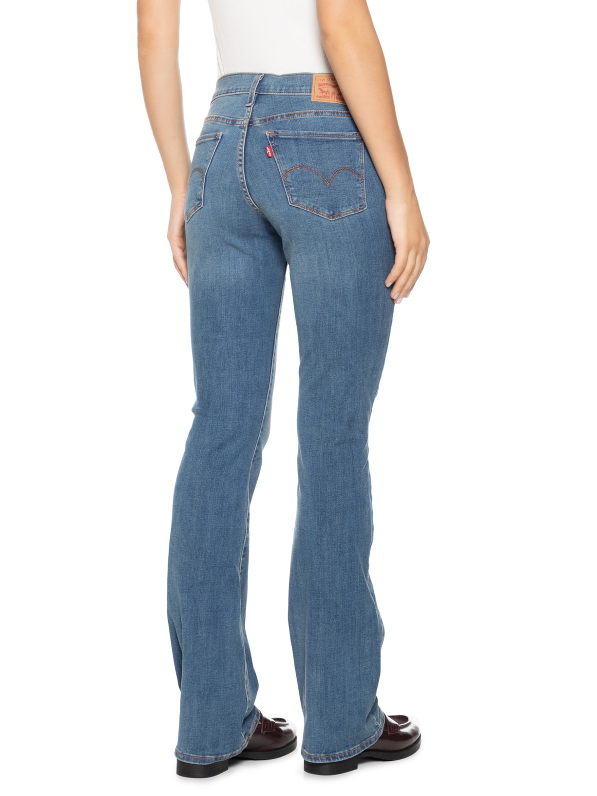 Calça Feminina 315 Shaping Boot Azul Levi's