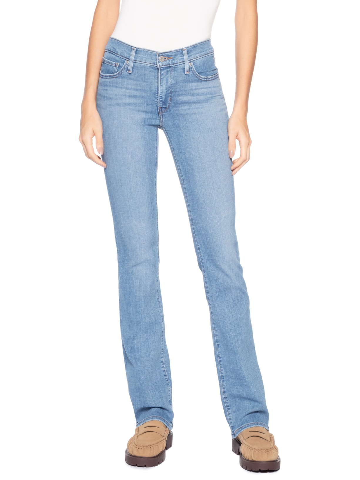 Calça Feminina 315 Shaping Boot Azul Levi's