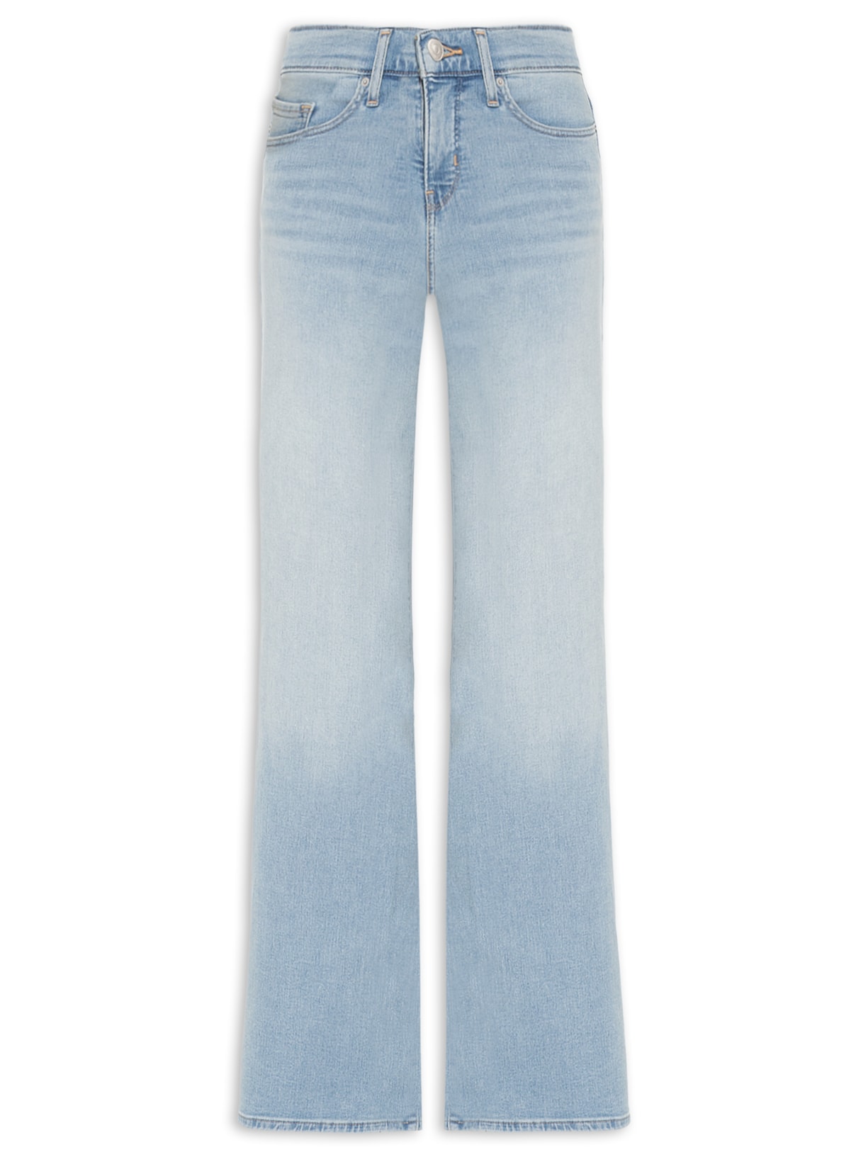 Calça Feminina 318 Shaping Wide Leg Azul Levi's