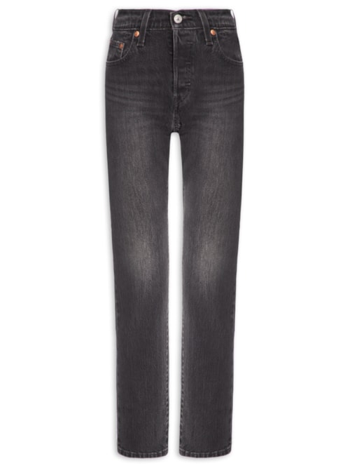 Calça Feminina 501® Curve - Preto