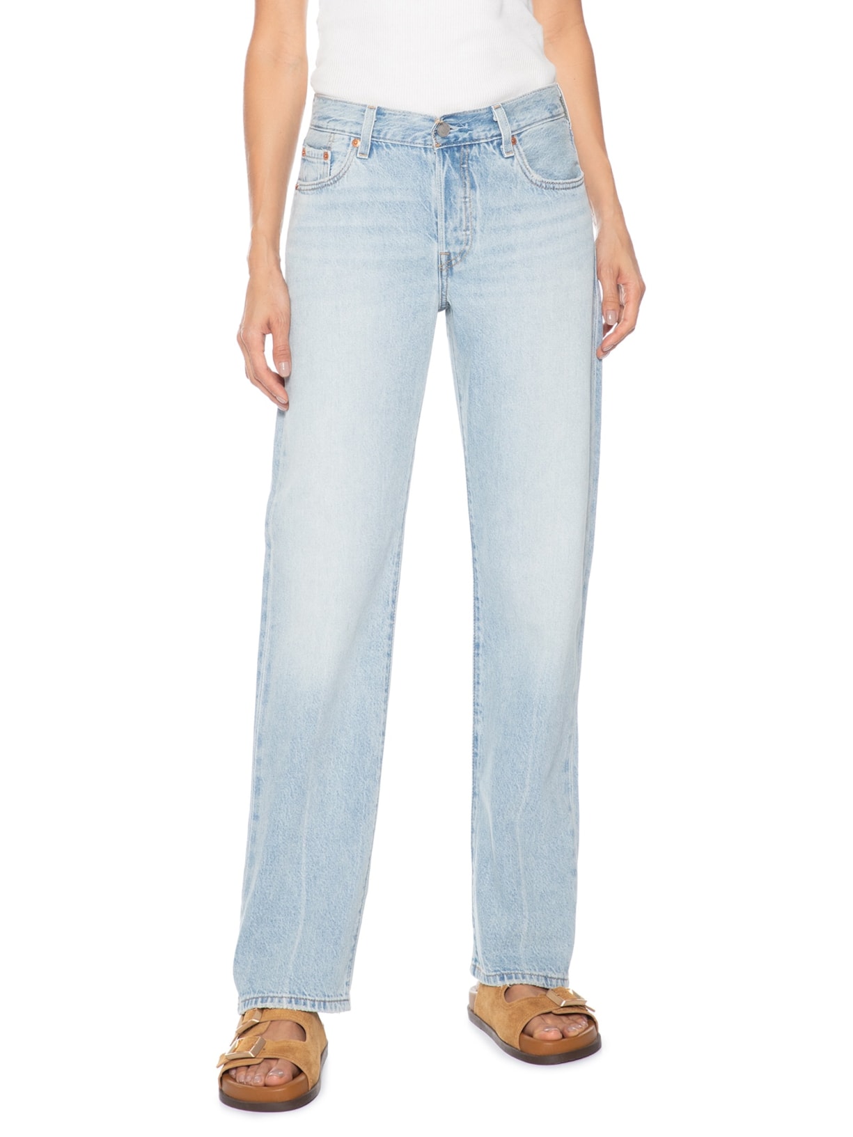 Calça Feminina 501 '90s Lightweight Azul Levi's