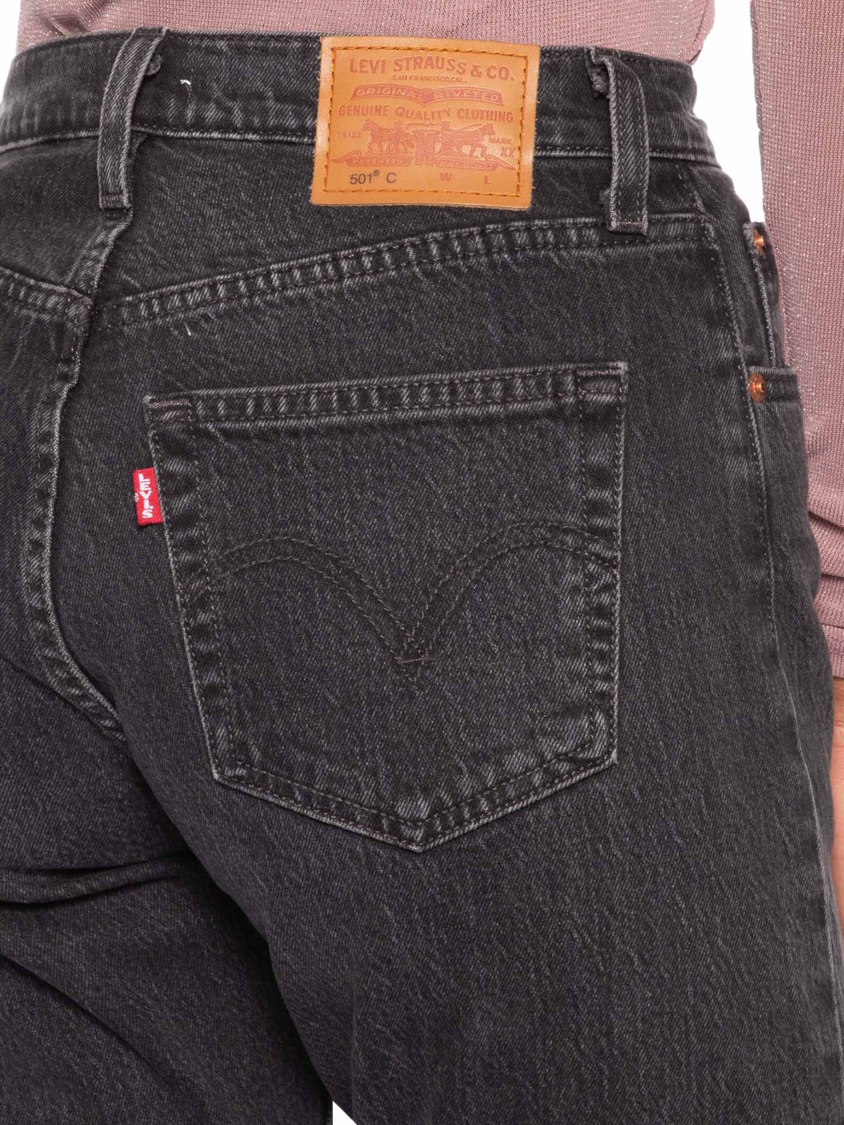 Calça Feminina 501 Curve Preto Levi's