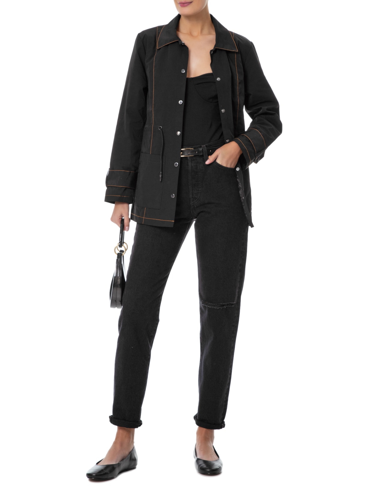 Calça Feminina 501® 81 Preto Levi's