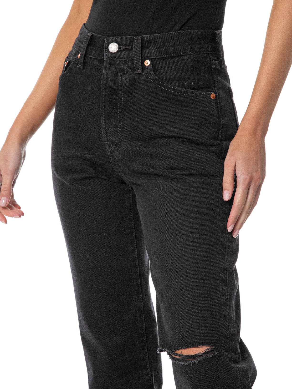 Calça Feminina 501® 81 Preto Levi's