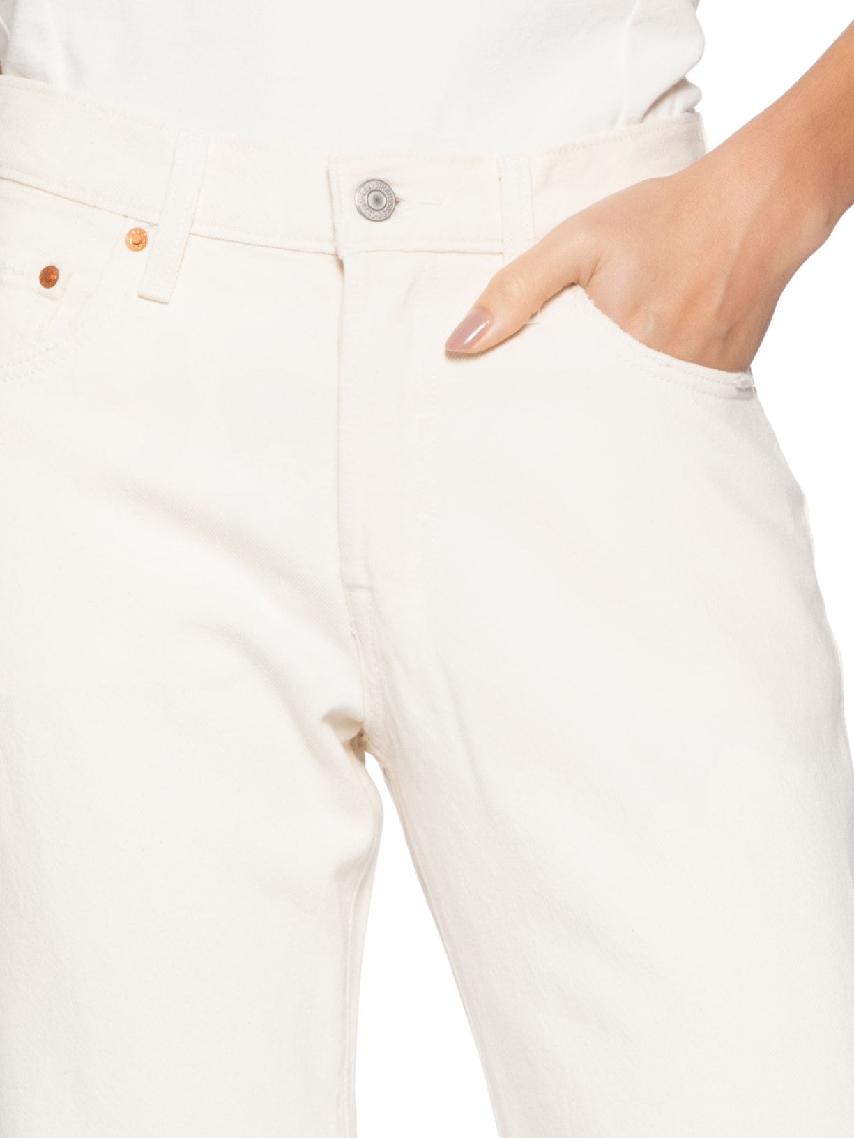 Calça Feminina 501® '90s Branco Levi's