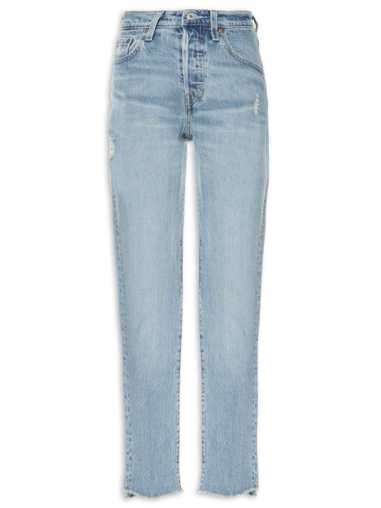 Calça Feminina 501® Crop - Azul