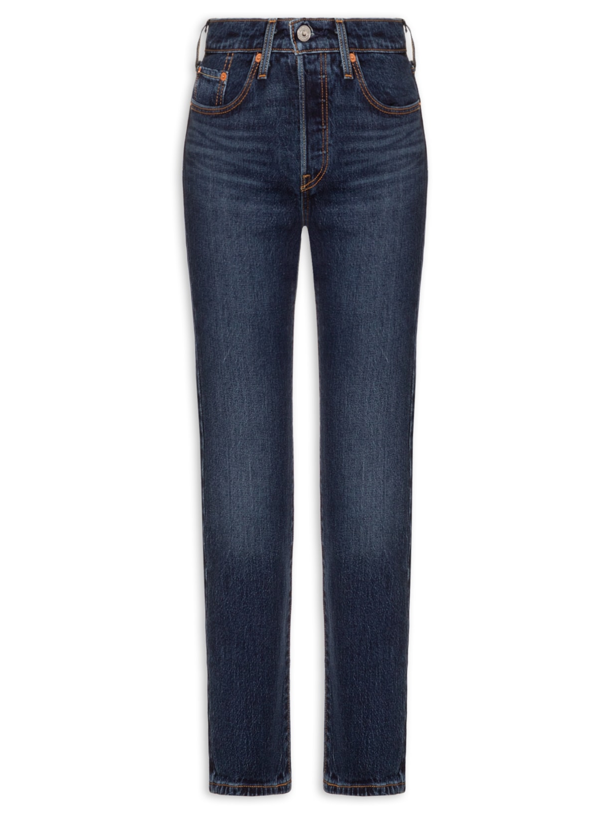 Calça Feminina 501® Crop Azul Escuro Levi's