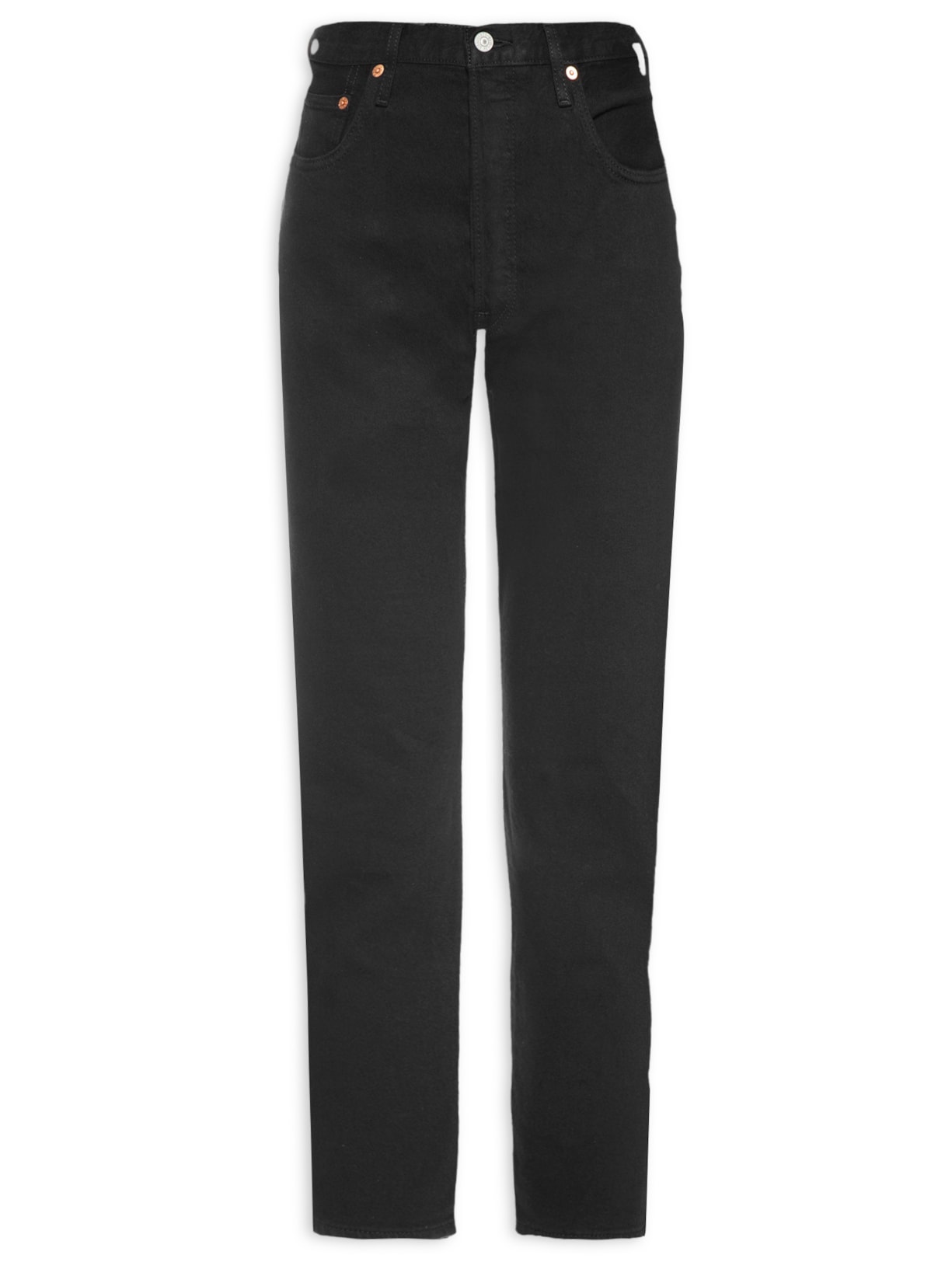 Calça Feminina 501® Crop - Preto