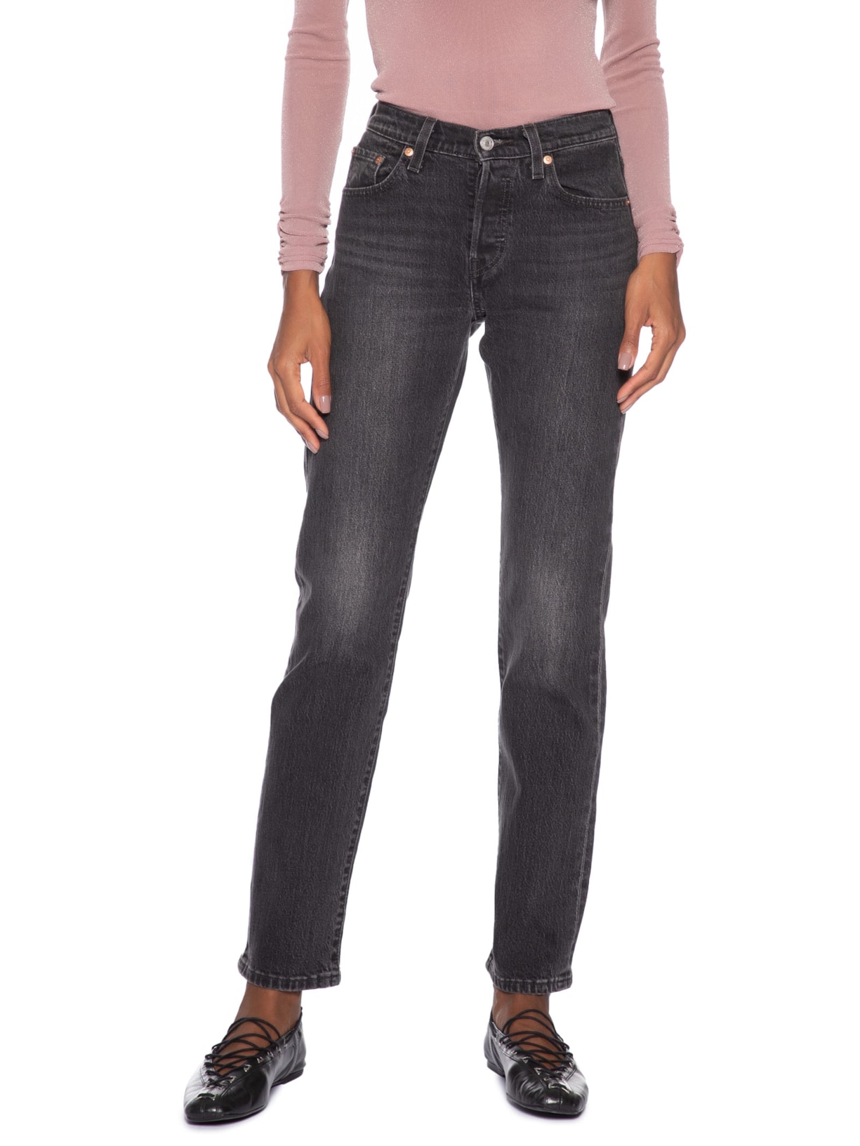 Calça Feminina 501® Curve Preto Levi's