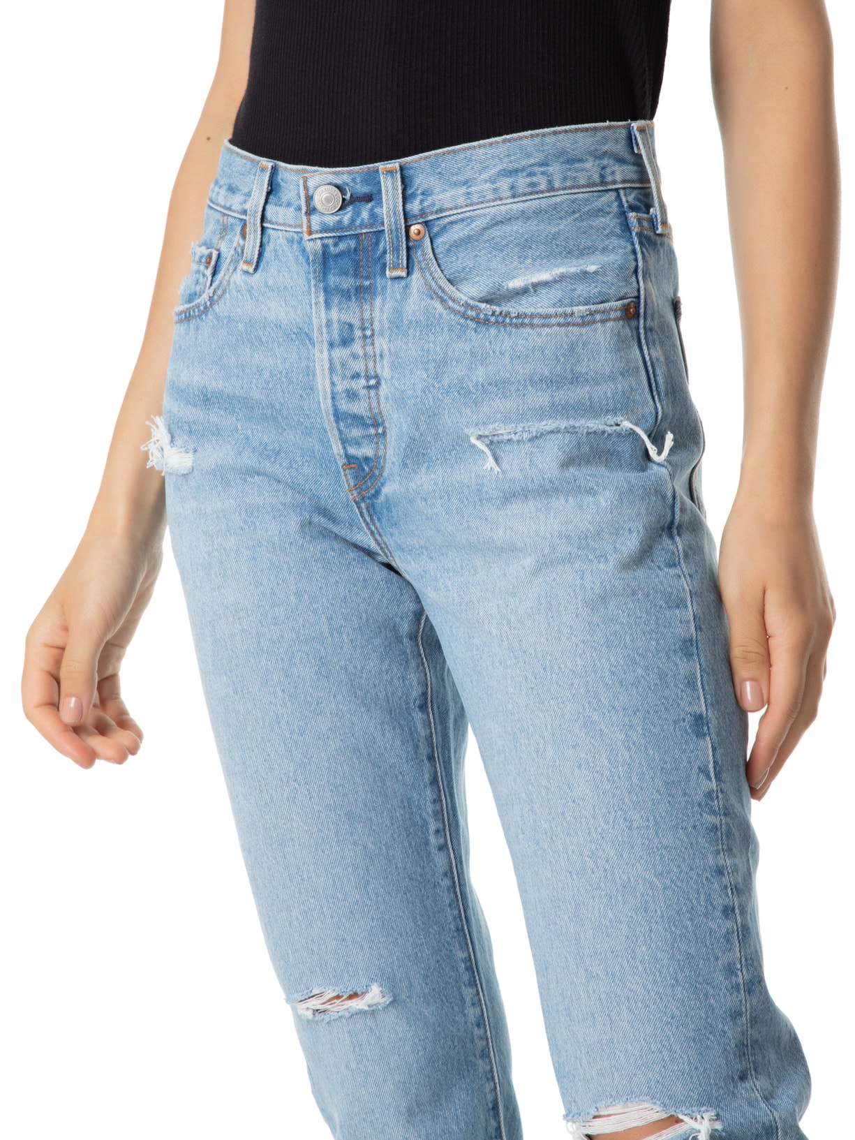 Calça Feminina 501® Jeans For Women Azul Levi's