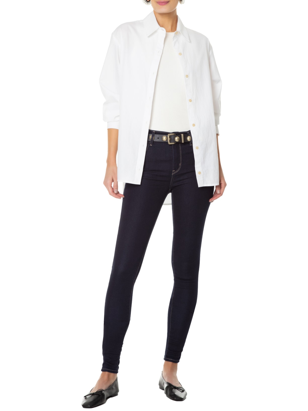 Calça Feminina 720 Hirise Super Skinny Azul Levi's