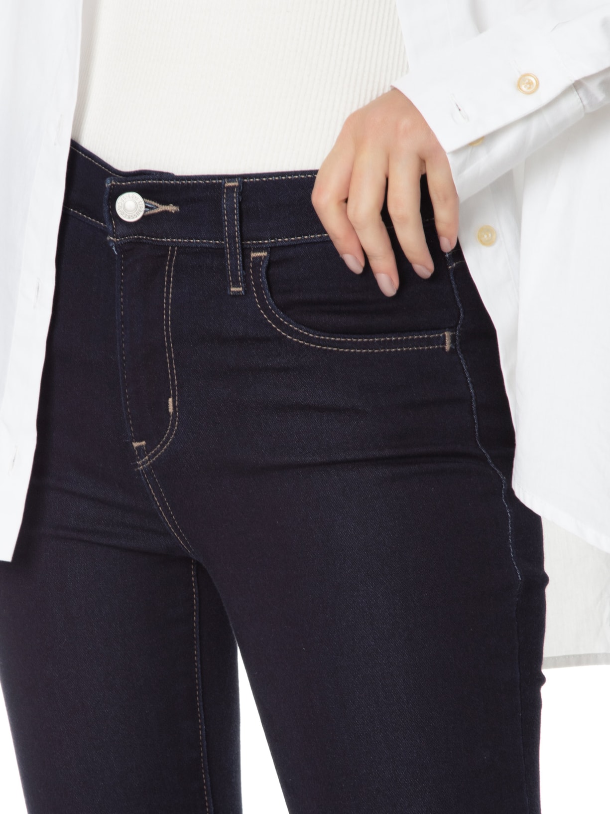 Calça Feminina 720 Hirise Super Skinny Azul Levi's