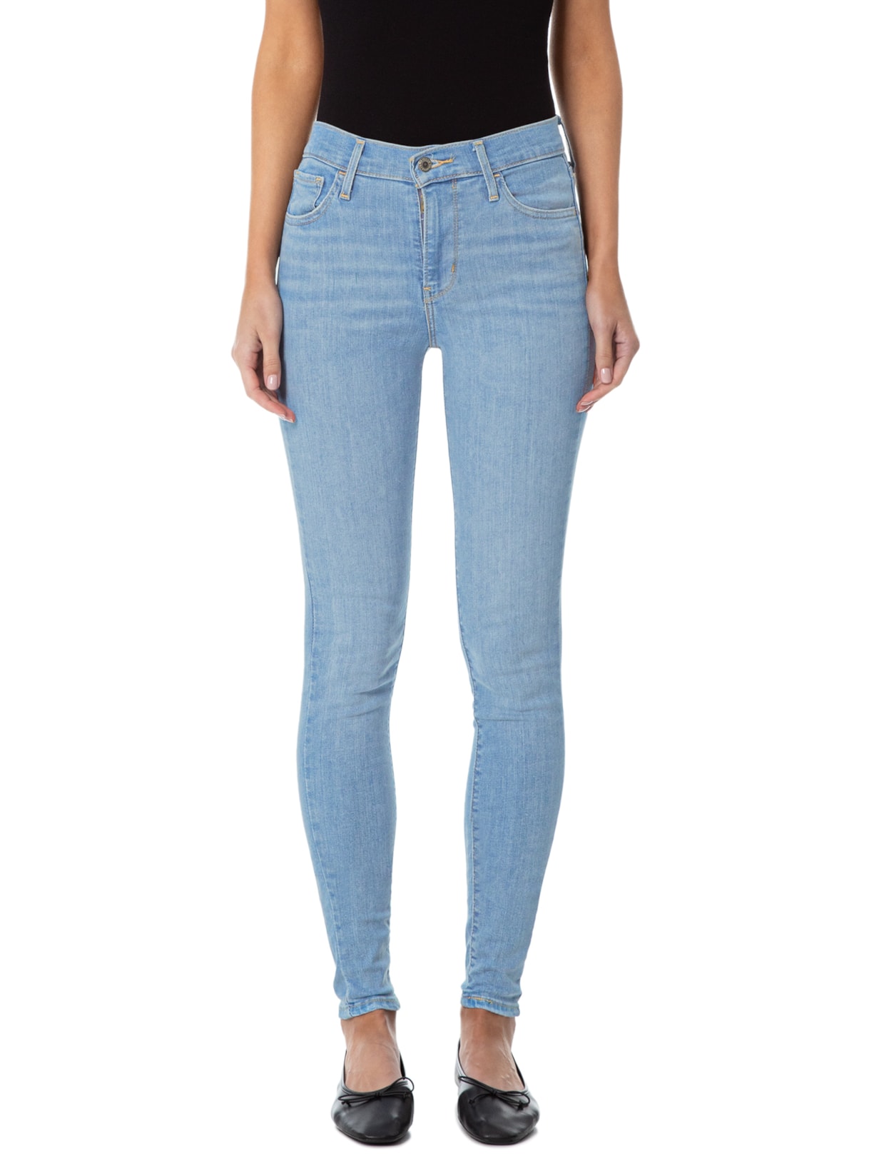 Calça Feminina 720 Hirise Super Skinny Azul Levi's