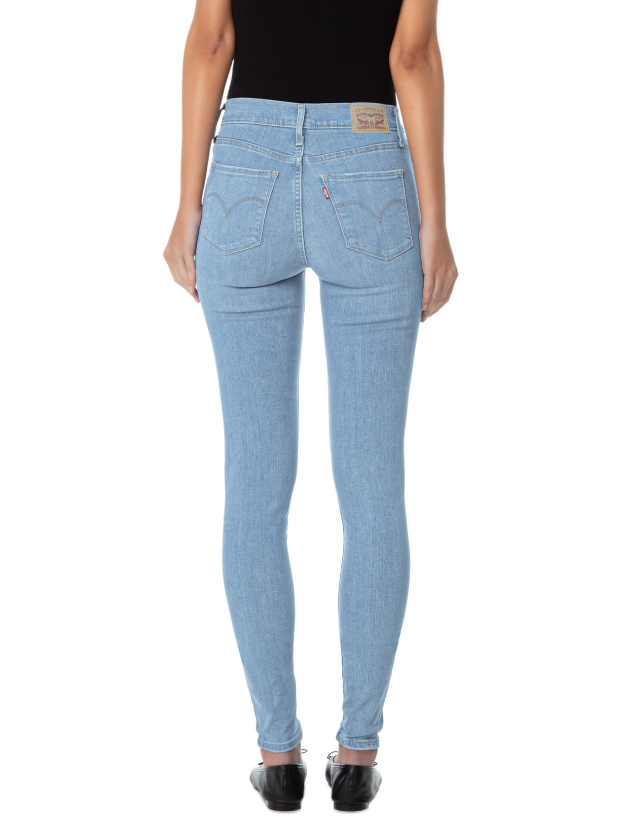 Calça Feminina 720 Hirise Super Skinny Azul Levi's