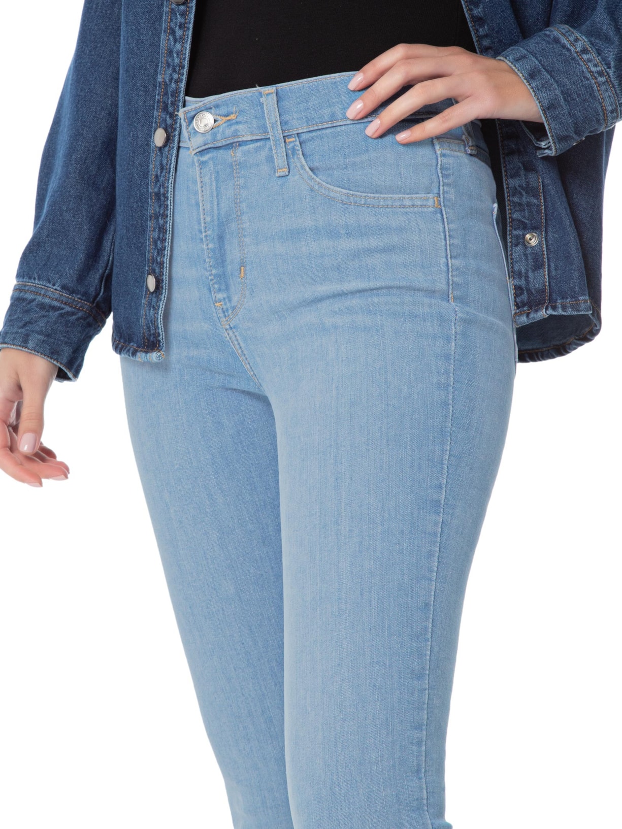 Calça Feminina 720 Hirise Super Skinny Azul Levi's