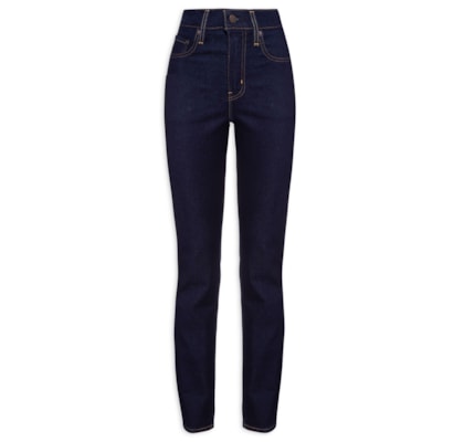 Calça Feminina 721 High Rise Skinny - Azul