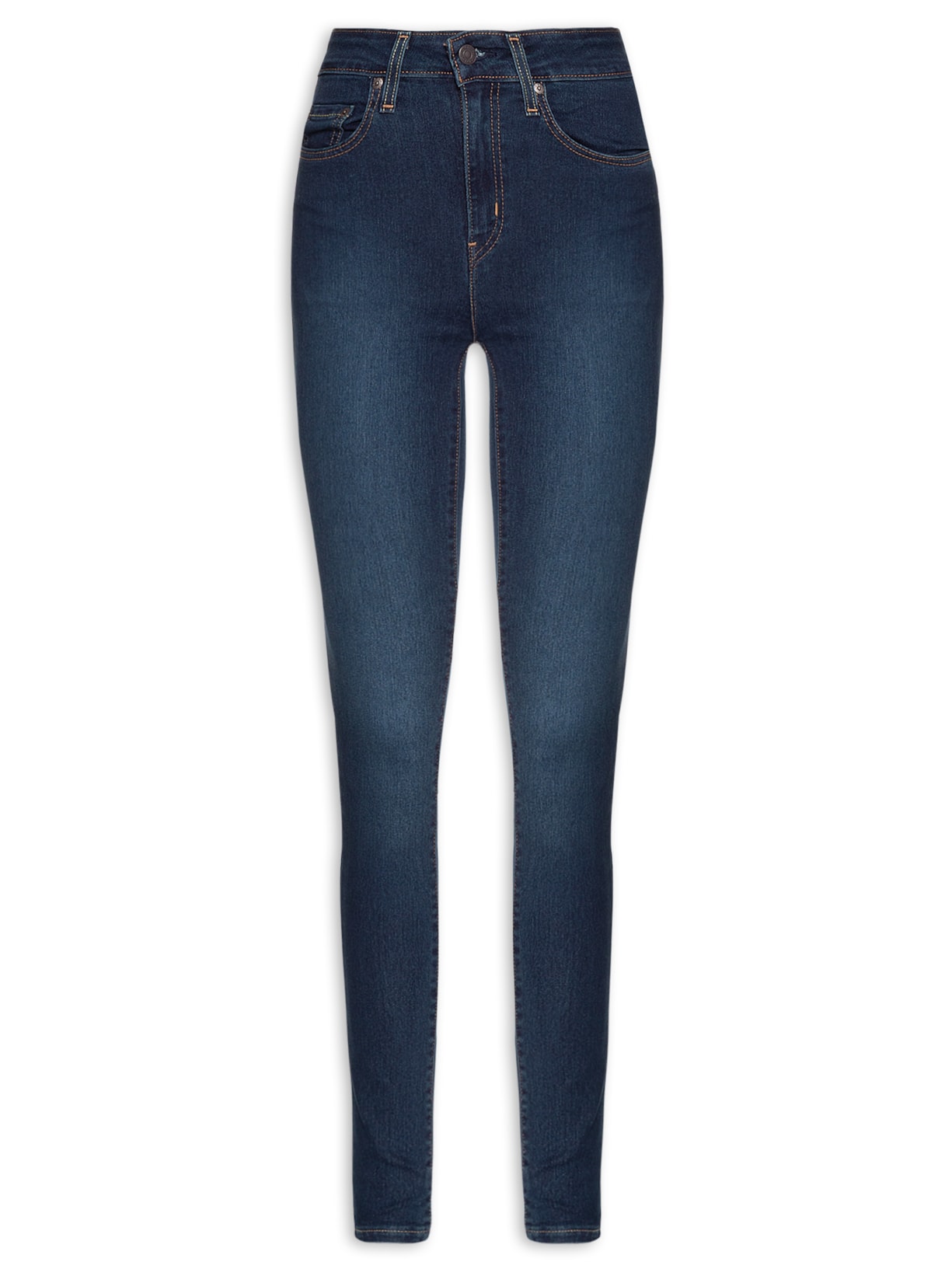 Calça Feminina 721 High Rise Skinny - Azul