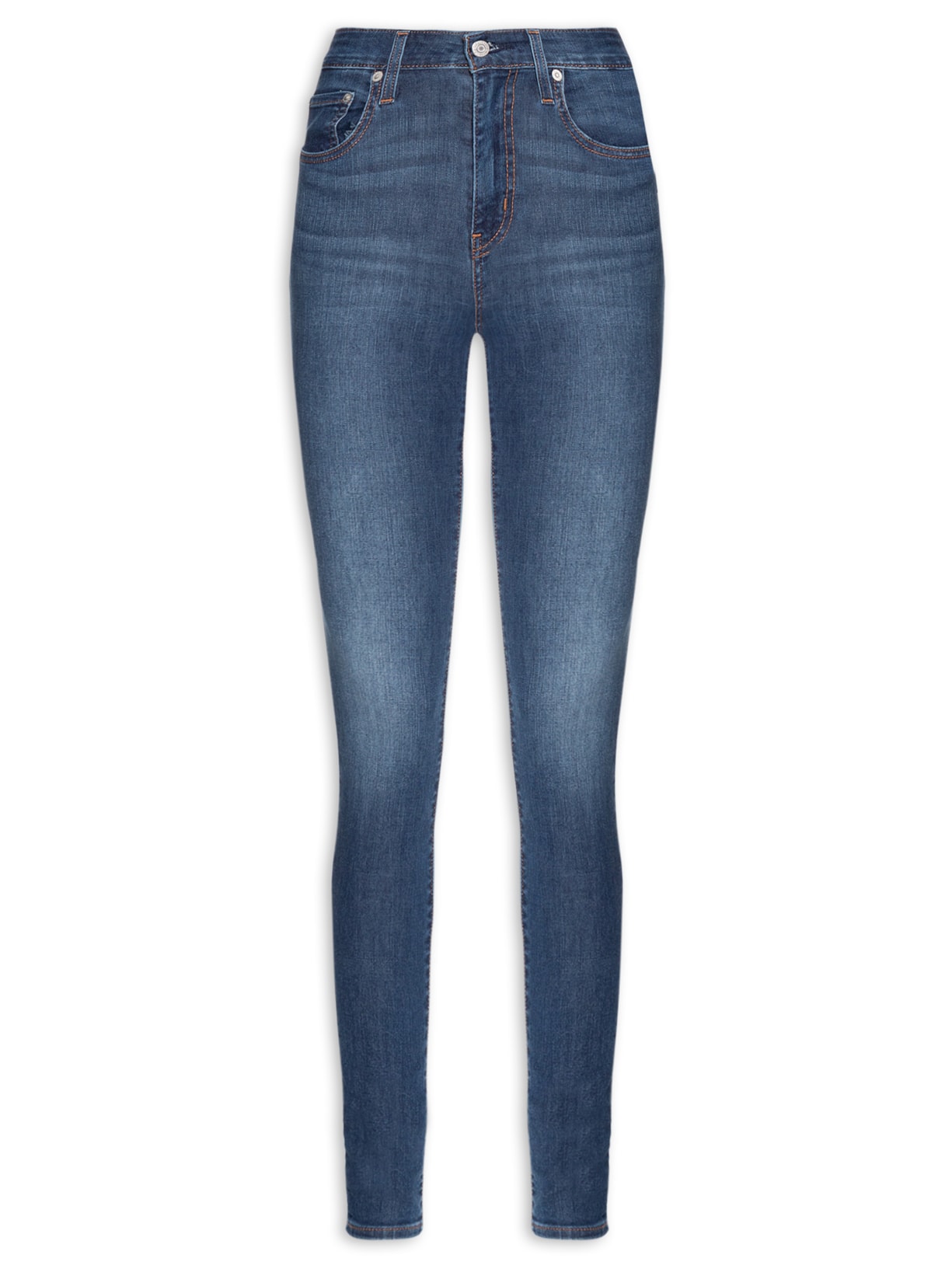 Calça Feminina 721 High Rise Skinny Azul Levi's
