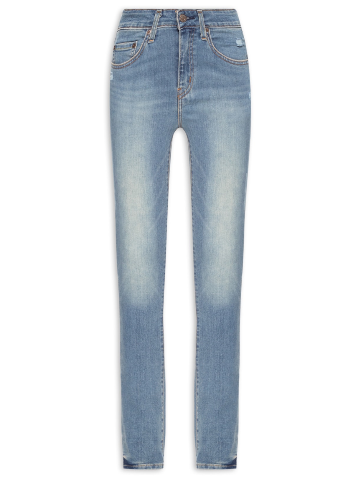 Calça Feminina 721 High Rise Skinny - Azul