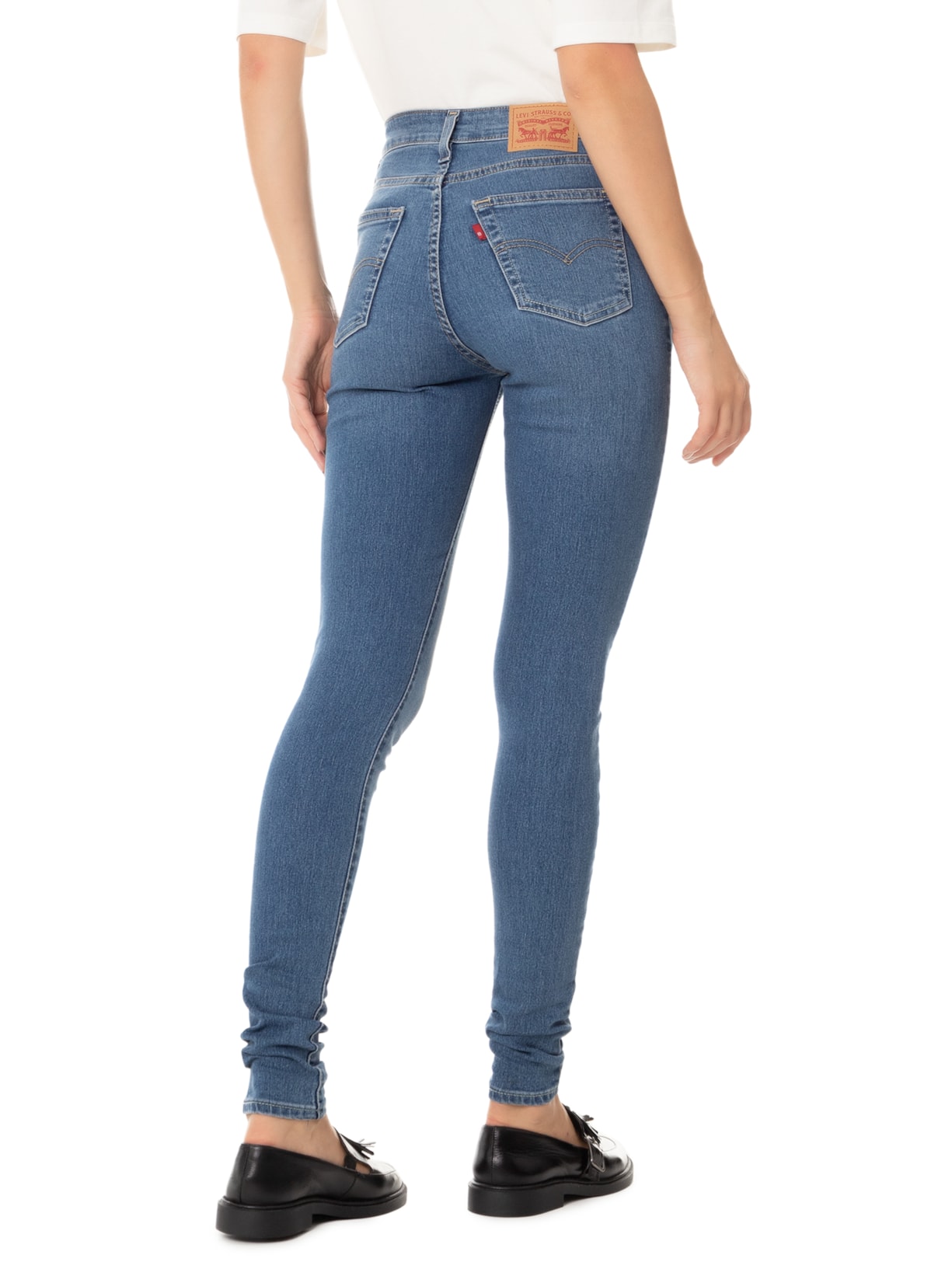 Calça Feminina 721 High Rise Skinny Azul Levi's