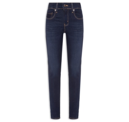 Calça Feminina 721 High Rise Skinny - Azul