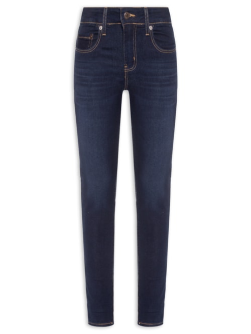 Calça Feminina 721 High Rise Skinny - Azul