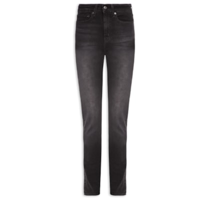 Calça Feminina 721 High Rise Skinny - Preto