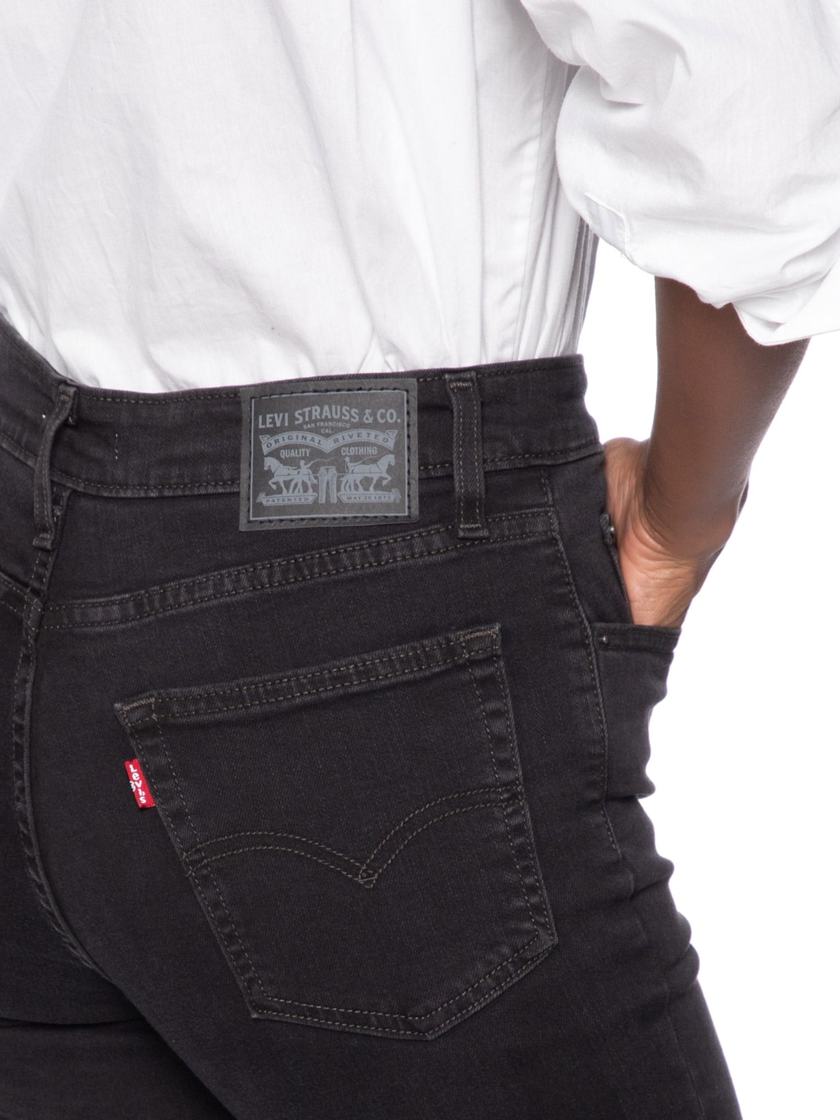 Calça Feminina 721 High Rise Skinny Preto Levi's