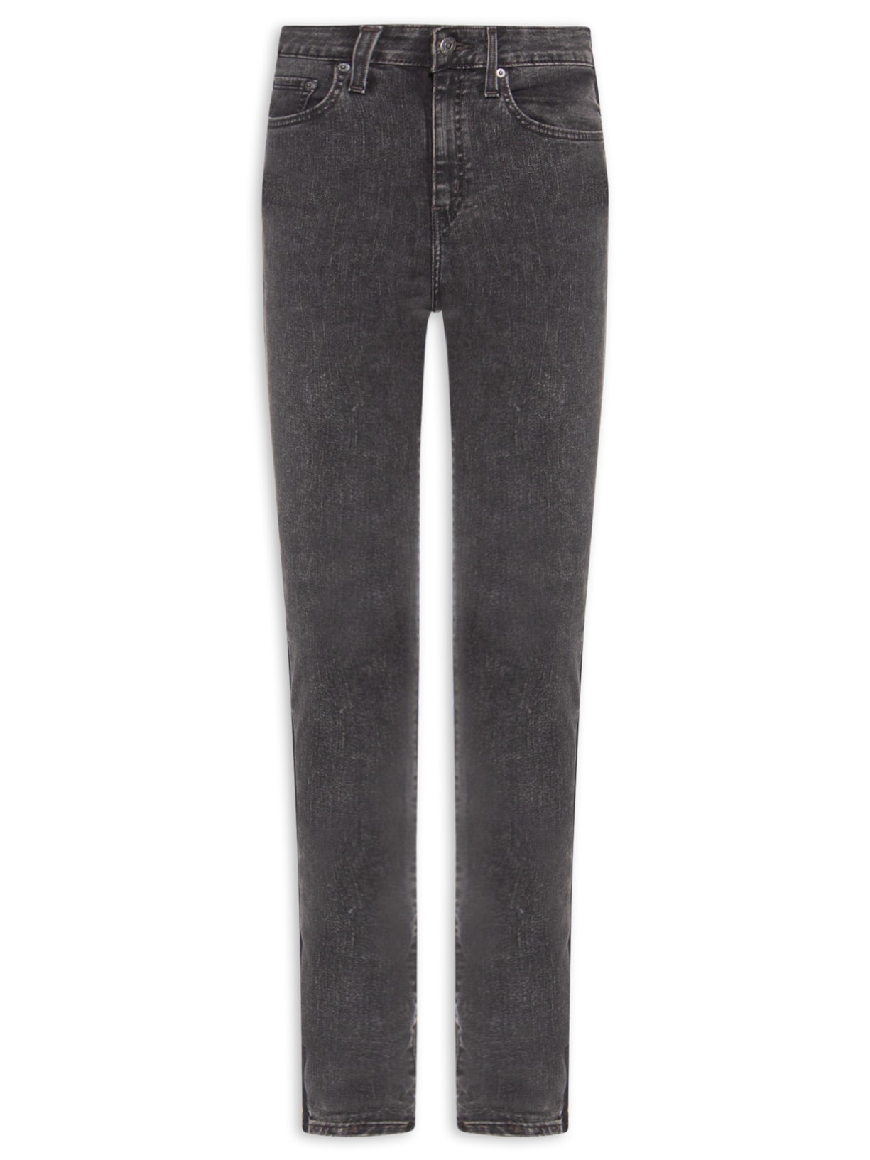 Calça Feminina 721 High Rise Skinny - Preto