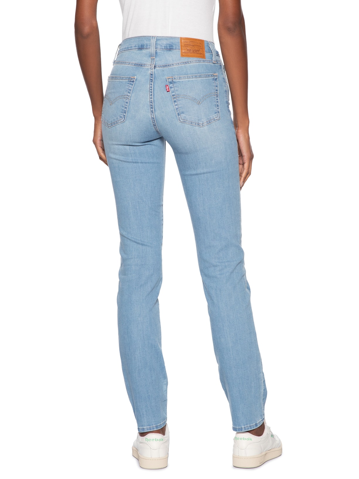 Calça Feminina 724 High Rise Straight Azul Levi's