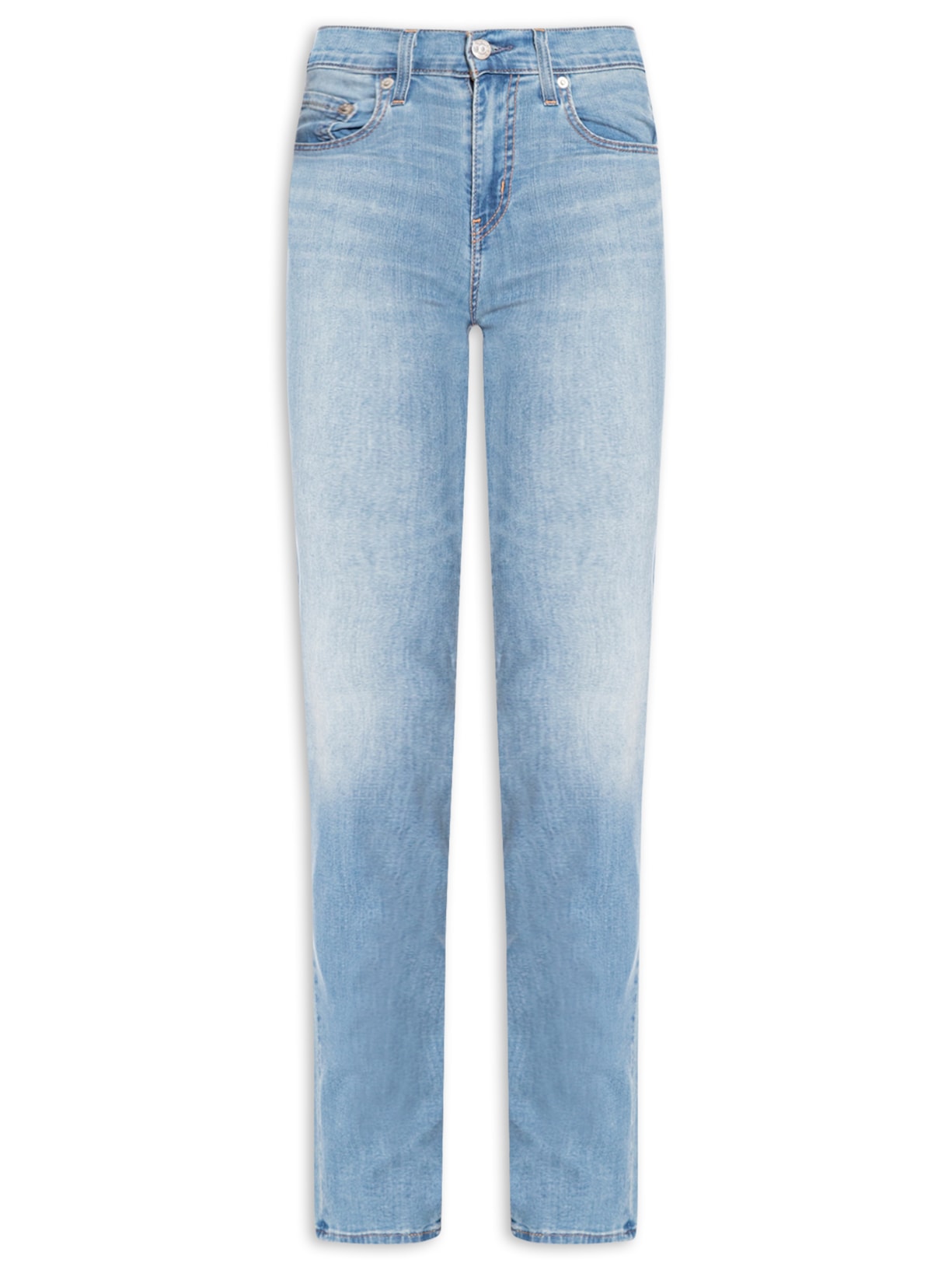 Calça Feminina 724 High Rise Straight Azul Levi's