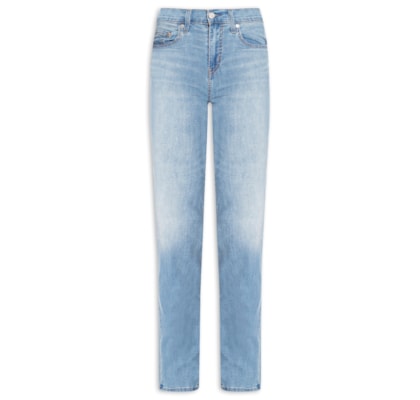 Calça Feminina 724 High Rise Straight - Azul