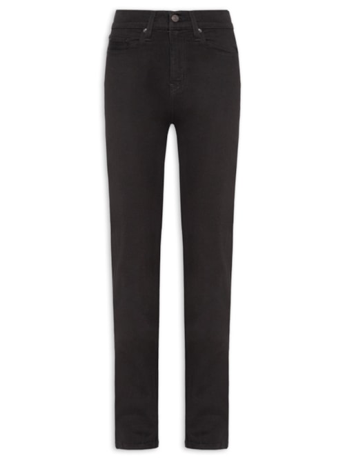 Calça Feminina 724 High Rise Straight - Preto