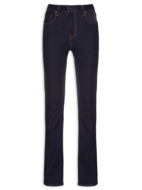 Calça Feminina 725 High Rise Bootcut - Azul