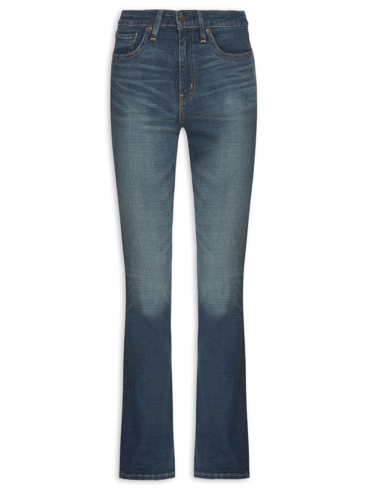 Calça Feminina 725 High Rise Bootcut Azul Levi's