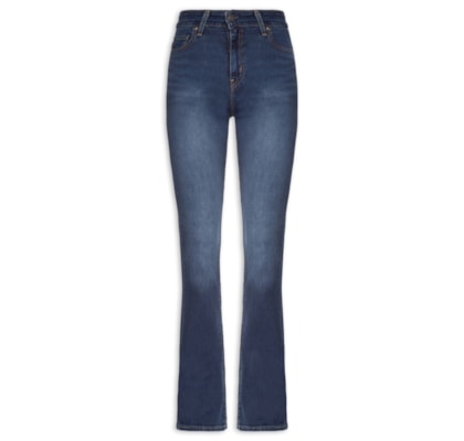 Calça Feminina 725 High Rise Bootcut - Azul