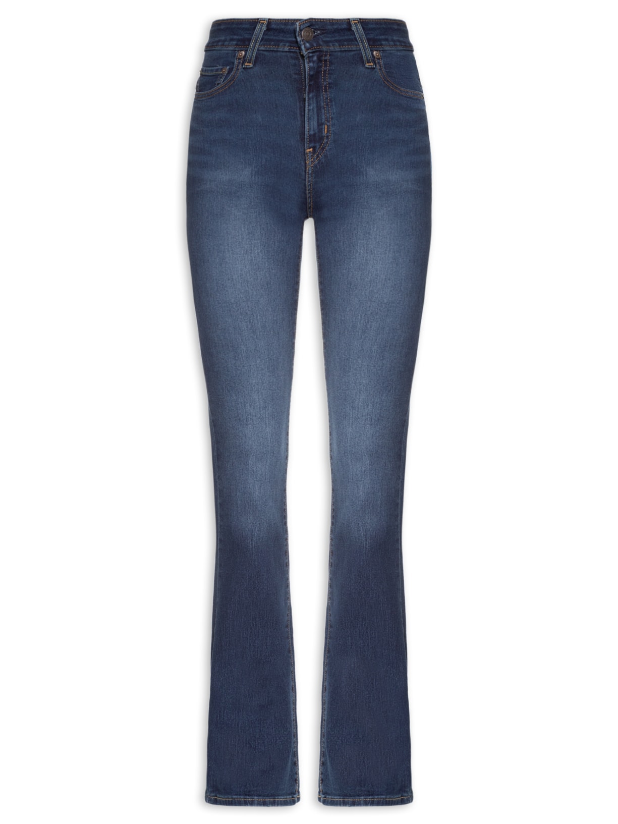 Calça Feminina 725 High Rise Bootcut - Azul