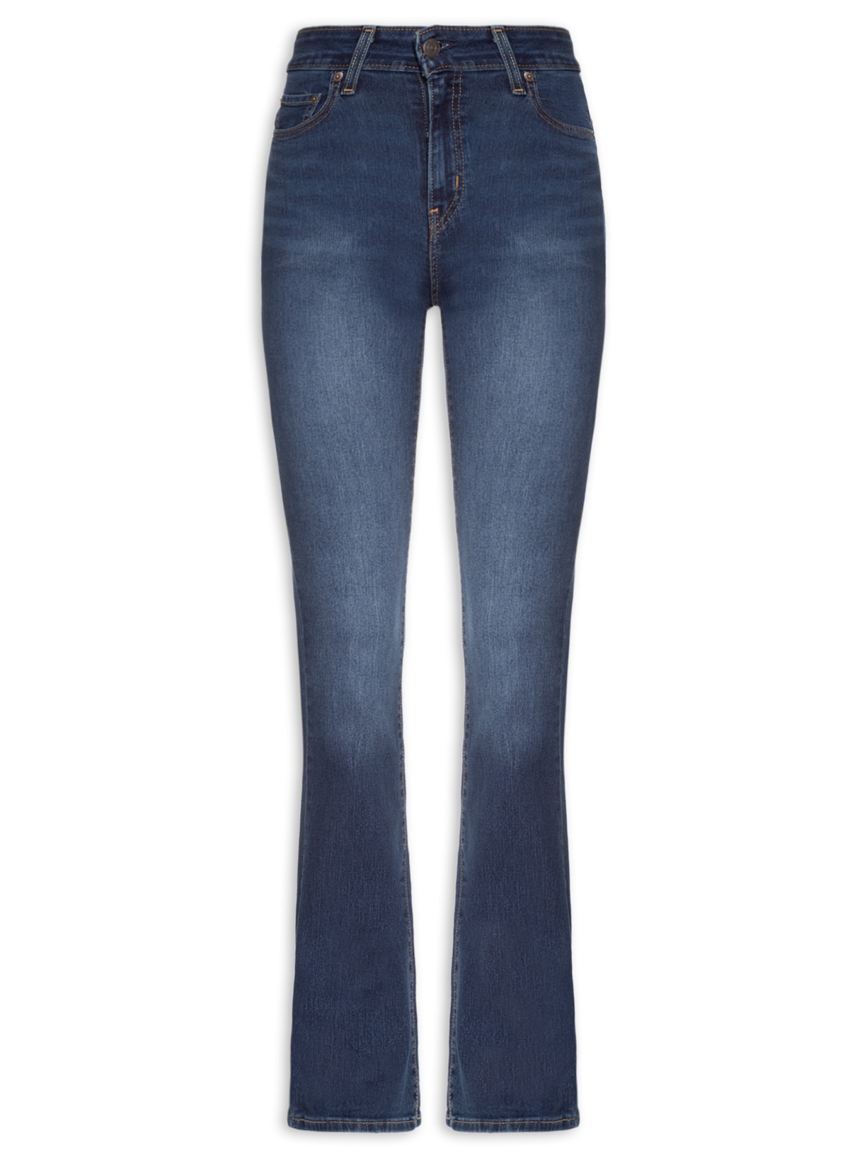 Calça Feminina 725 High Rise Bootcut - Azul