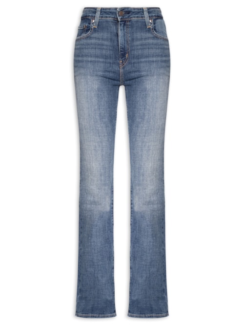 Calça Feminina 725 High Rise Bootcut - Azul