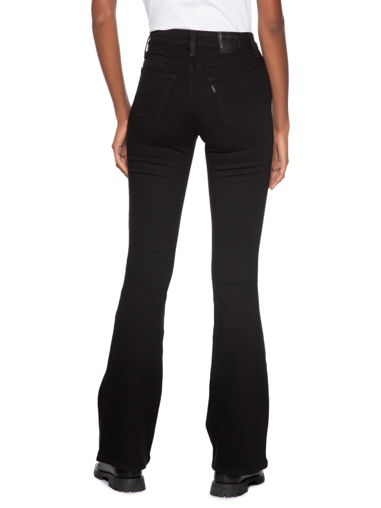 Calça Feminina 726® High Rise Flare Preto Levi's