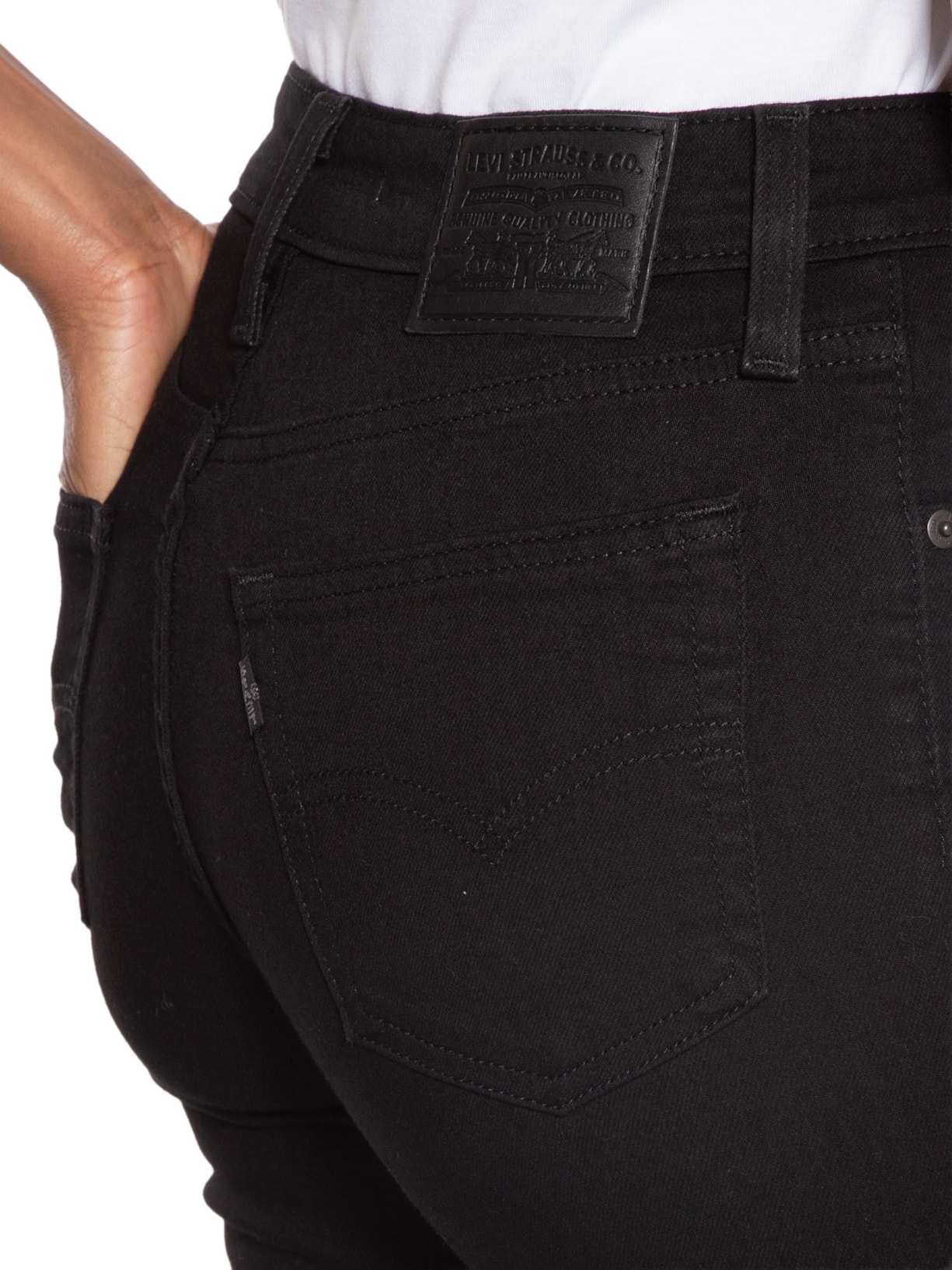 Calça Feminina 726® High Rise Flare Preto Levi's