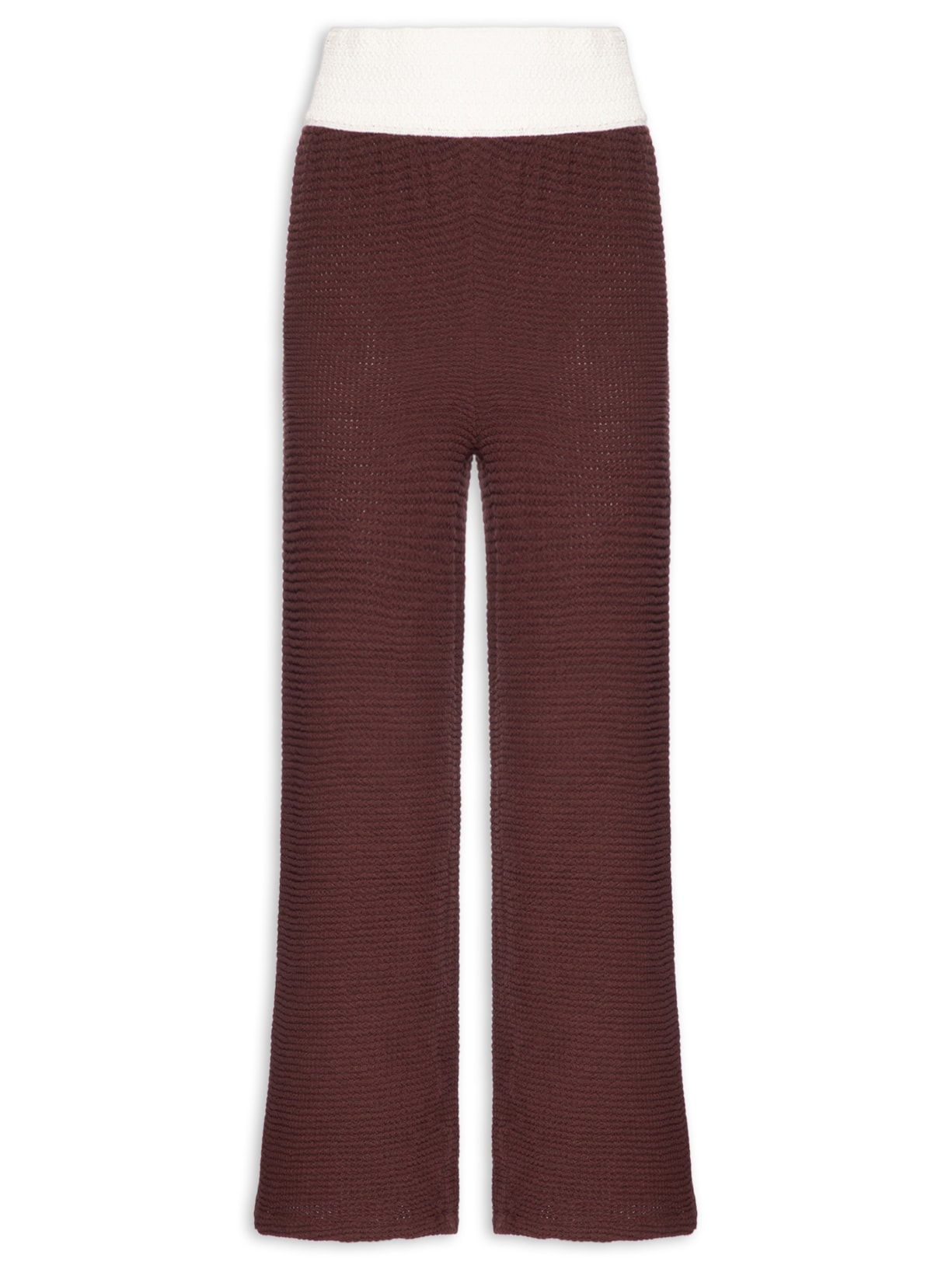 Calça Feminina Abstrato Marrom A.niemeyer