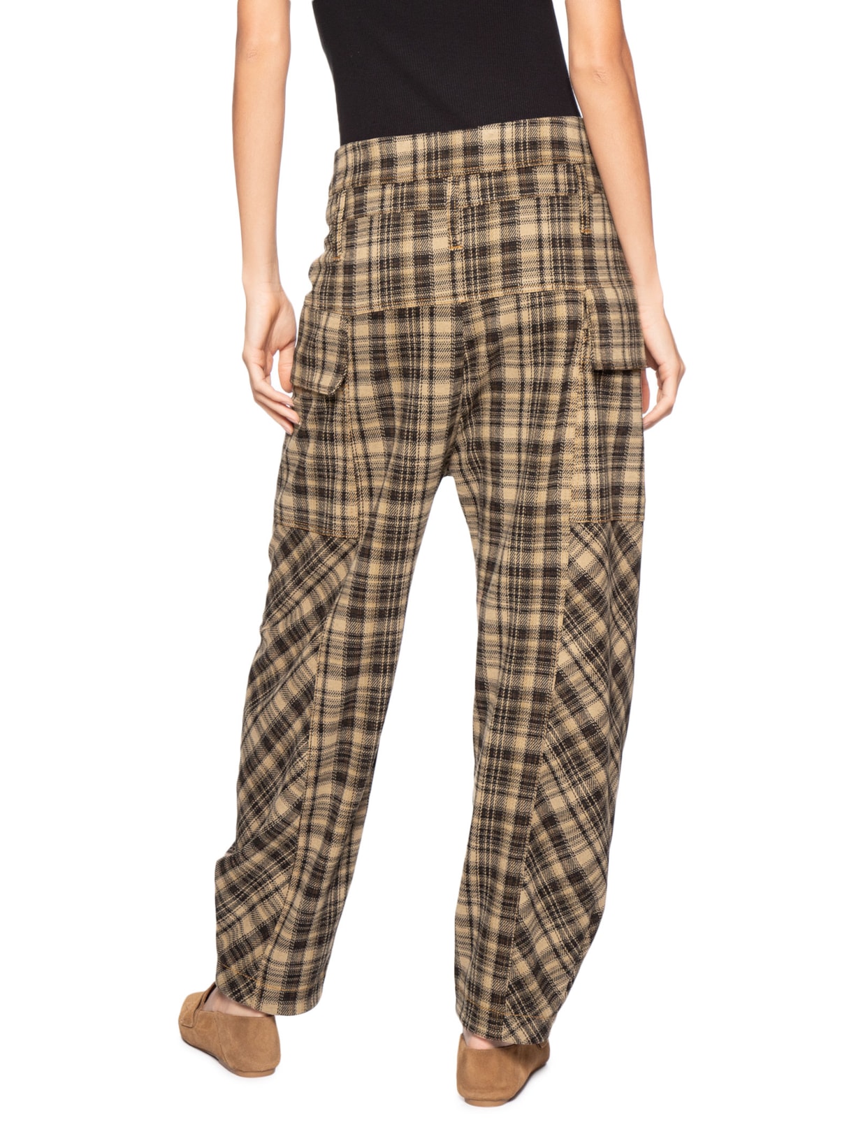 Calça Feminina Acaso Bege A.niemeyer